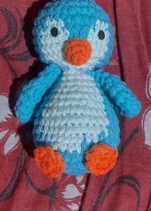 Crochet Penguin Plush Toy