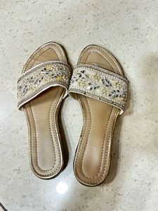 Embellished Ethnic Flats