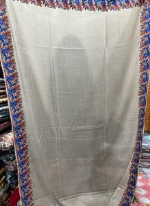 Semi Pashmina Paper Mache Handwork Shawl