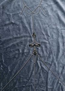 Gothic Cross Body Chain Jewelry