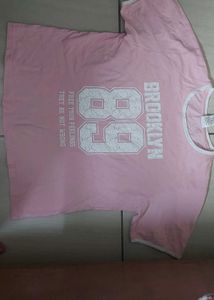 coquette Pink Brooklyn Graphic Tee
