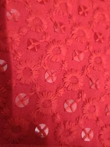 Elegant Red Sequined Kurta❤️✨