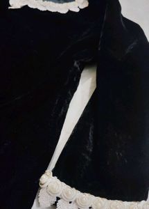 Black Velvet Kurta