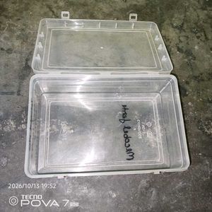 Stackable Clear Storage Boxes