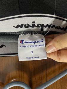 Champion Grey Leggings with Logo
