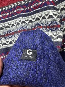 G by Guess Fair Isle Multicolor Knit Sweater