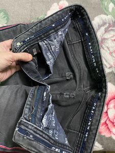 Black Faded Jeans