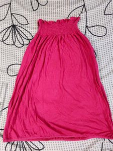 Vibrant Pink Smocked top