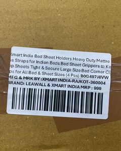 4pc Bedsheet holders