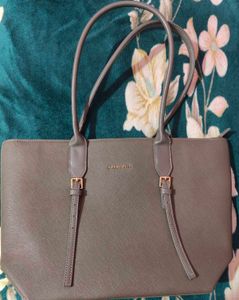 Elegant Gray Tote Bag