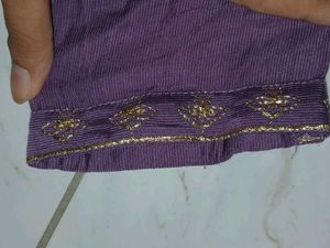 Elegant Purple Kurta