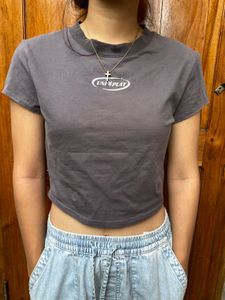 Playboy Graphic Crop Top