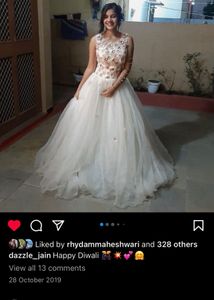 Barbie Doll Flared Gown