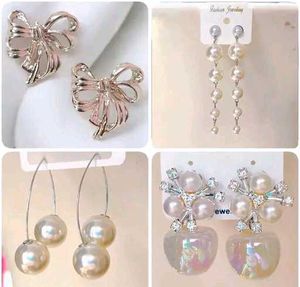 Korean Pearl Earrings Bundle