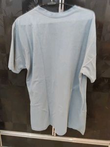 Light Blue Graphic T-Shirt
