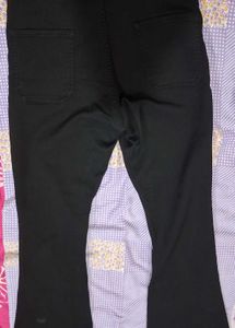 Madish Black Bootcut Jeans