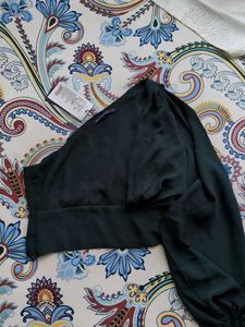 Stylish Dark Green Top