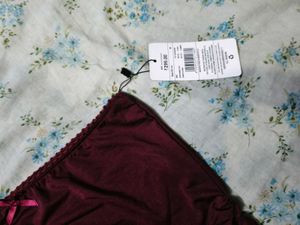 Cute Maroon Bow Tube Top