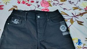 Men's Black Relaxed Jeans