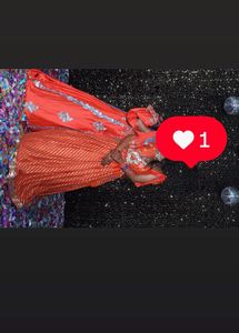Stunning Orange Lehenga Choli
