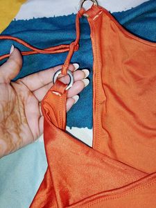 Orange Bikini Set