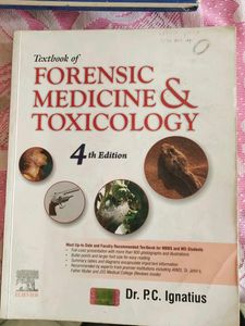 Forensic Medicine & Toxicology 4th Edition