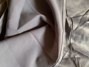 Grey Premium Satin Cowl Neck Dress