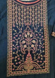 kurta set with dupatta chanderi cotton