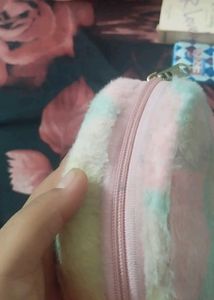 Valentine's Day Heart Purse with side purs
