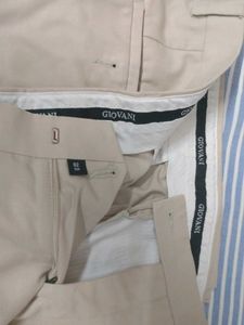 Giovani Beige Casual Pants