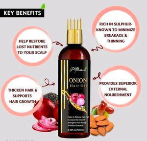 Black Seed Onion Hair Oil