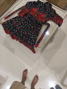 Beautiful Floral Printed Dress Material