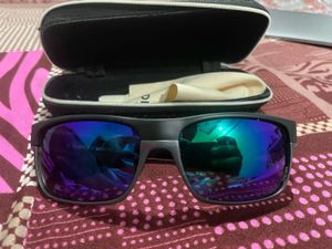 Sports Blue Mirrored Sunglasses