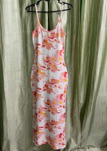 Floral Print Slip Dress