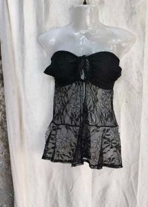 69. Elegant Black Lace Babydoll