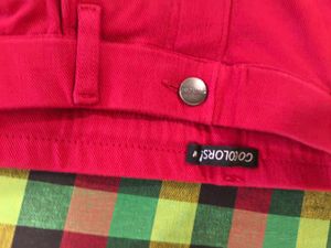 Vibrant Red Jeans