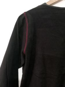 ⚫ Fancy Black T-shirt Com Sweater⚫