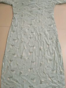 Boho Print Button-Up kurta
