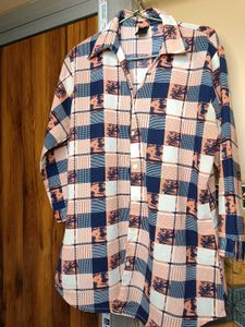 Chic Checked Long Sleeve Shirt