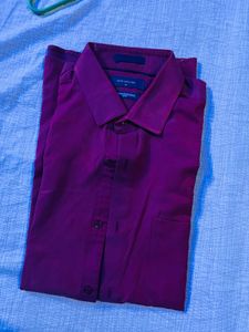 Peter England Premium Cotton Blend Shirt