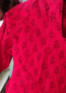 Brand New - Red Floral Kurti