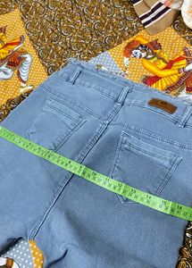 Bell Bottom Bootcut Flared Women grey Jeans