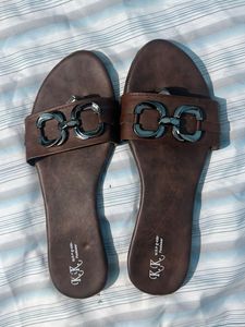 Stylish Brown Flat Sandals for Women