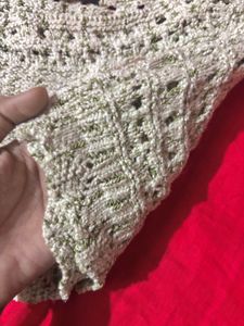 Cropped Knit Top