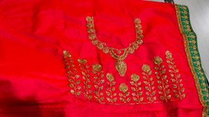 Heavy Orange Lengah For Wedding