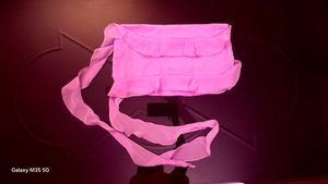 ruffled lilac cord set- mini skirt and tube top