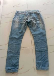 Light Wash Denim Jeans Size-32