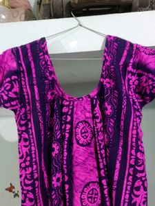 Vibrant Pink &amp; Purple Nightgown