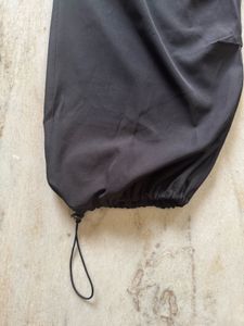 Black parachute Pants