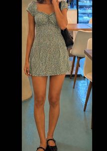 cute green dress